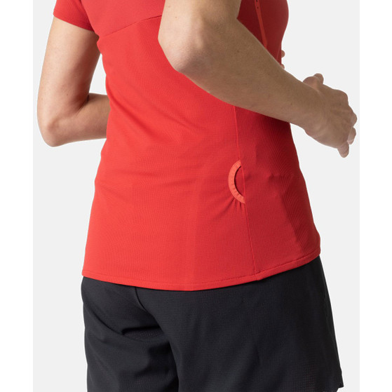 ODLO X-Alp Crew Neck 1/2 Zip T-Shirt Dam