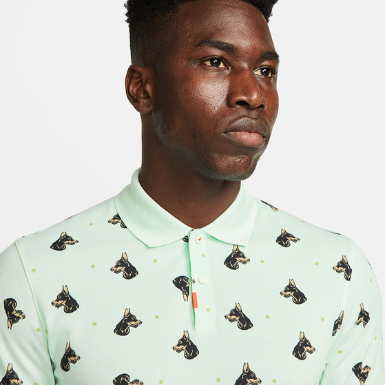 The Nike Printed Slim Fit Polo