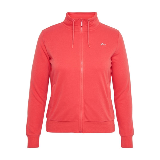 Only Play Elina High Neck Sweat Jacket Curvy