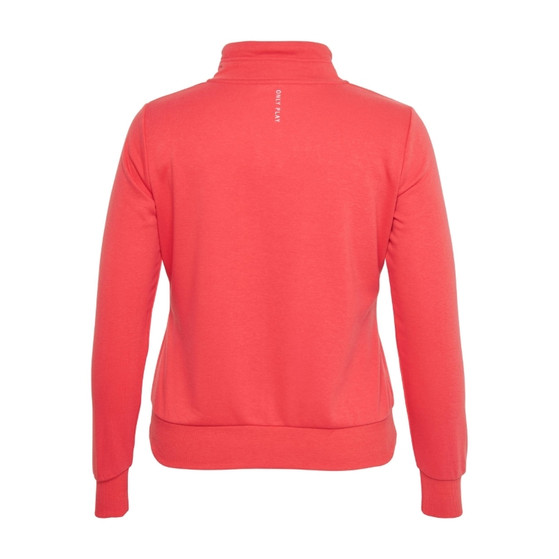 Only Play Elina High Neck Sweat Jacket Curvy