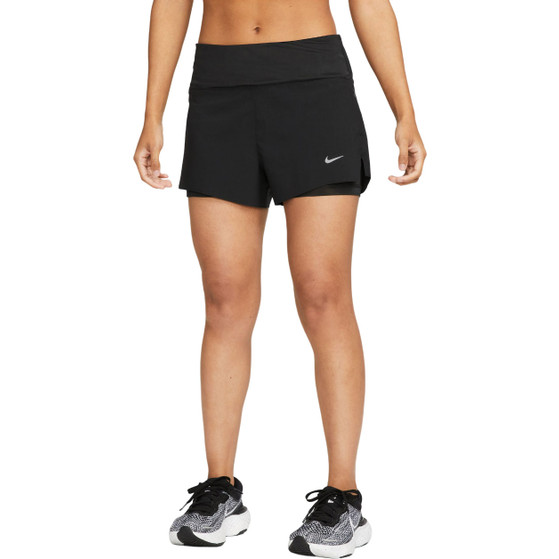 Nike Dri-FIT Swift Mid-Rise 2in1 3'' Short Dames