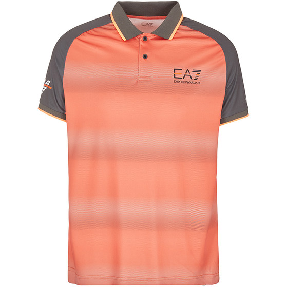 EA7 Tennis Pro Color Block Polo