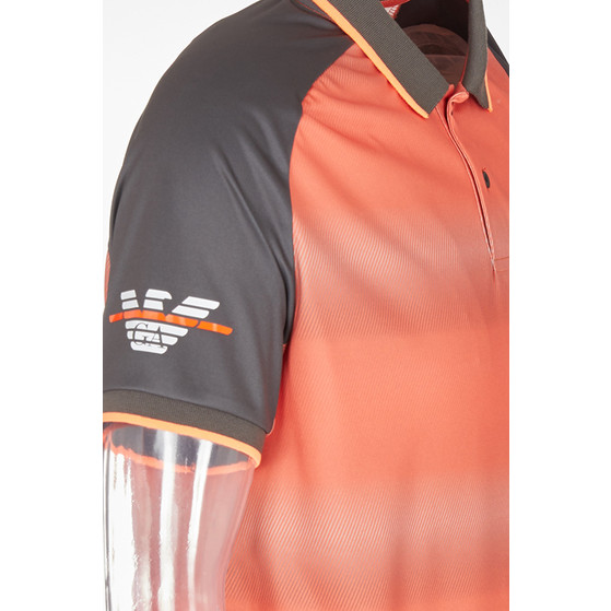 EA7 Tennis Pro Color Block Polo