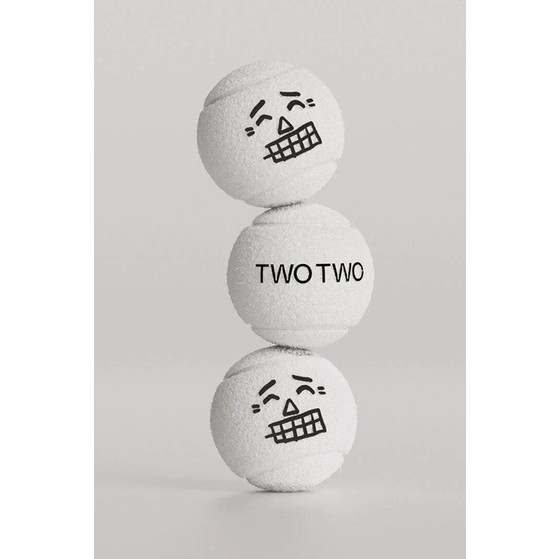 Two Two Pro Padel Ball White 3 St.
