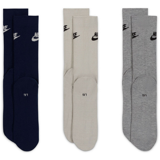 Nike Essential 3-Pack Crew Strumpor