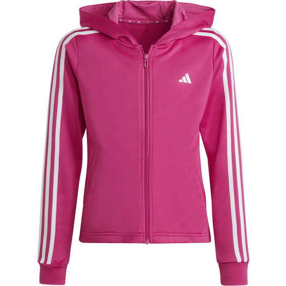 adidas 3 Stripes Full Zip Hoodie
