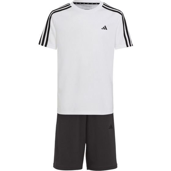 adidas 3 Stripes Set Tee/Short Jongens
