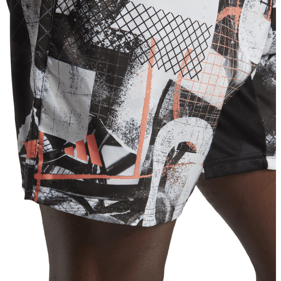 adidas Club Graphic 9 Inch Short