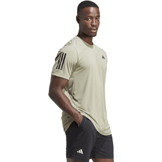adidas Club 3 Striped Tee