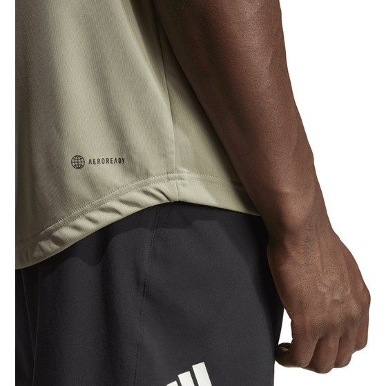adidas Club 3 Striped Tee