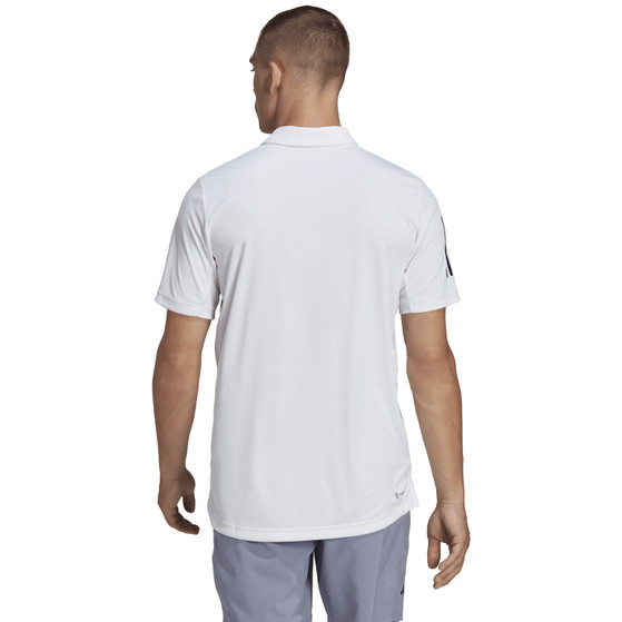 adidas Club 3 Striped Polo