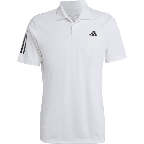 adidas Club 3 Striped Polo