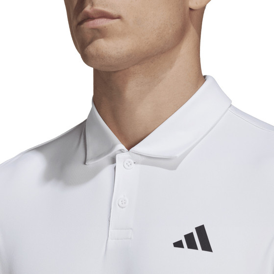 adidas Club 3 Striped Polo