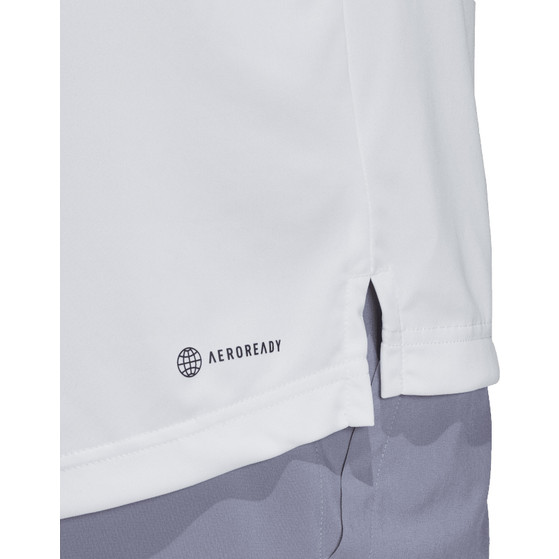 adidas Club 3 Striped Polo