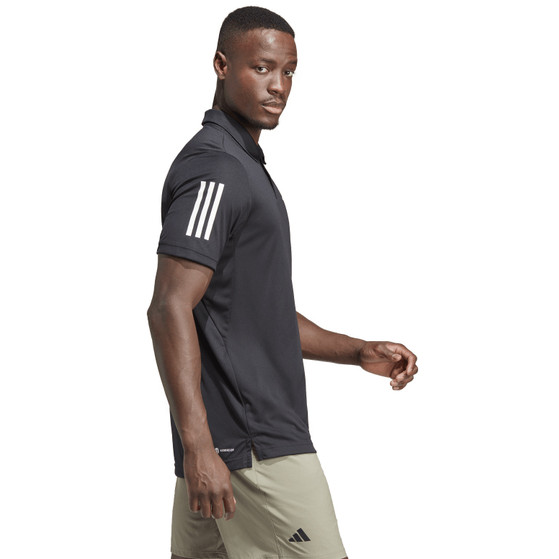 adidas Club 3 Striped Polo 9 Inch Set Herr
