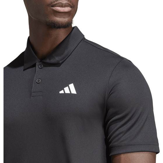 adidas Club 3 Striped Polo 9 Inch Set Herr
