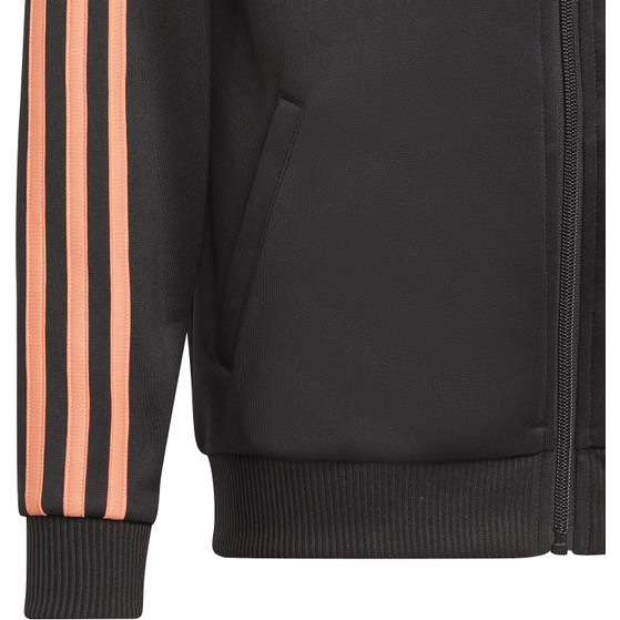 adidas 3 Stripes Full Zip Hoody Meisjes