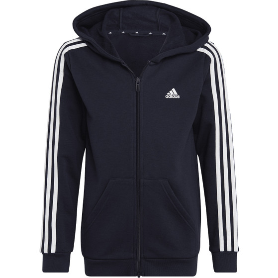 adidas 3 Stripes Fleece Full Zip Hoody