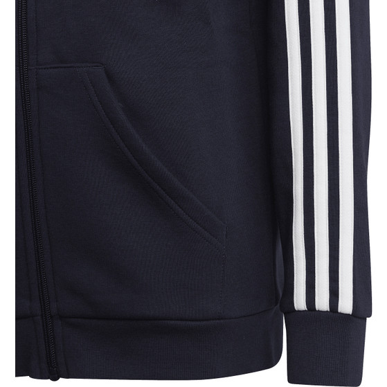 adidas 3 Stripes Fleece Full Zip Hoody