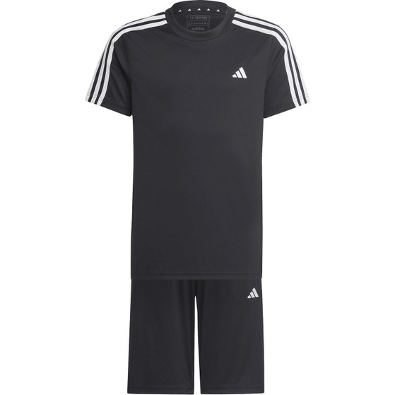 adidas Train Essentials 3 Stripes Set Tee/Short