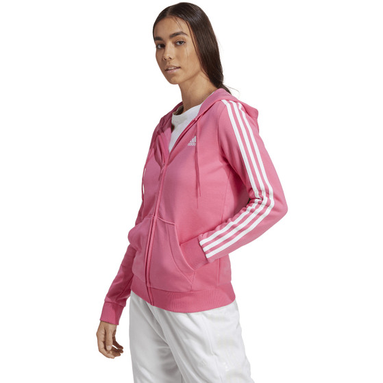 adidas 3 Stripes Fleece Full Zip Hoody