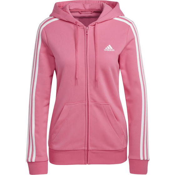 adidas 3 Stripes Fleece Full Zip Hoody