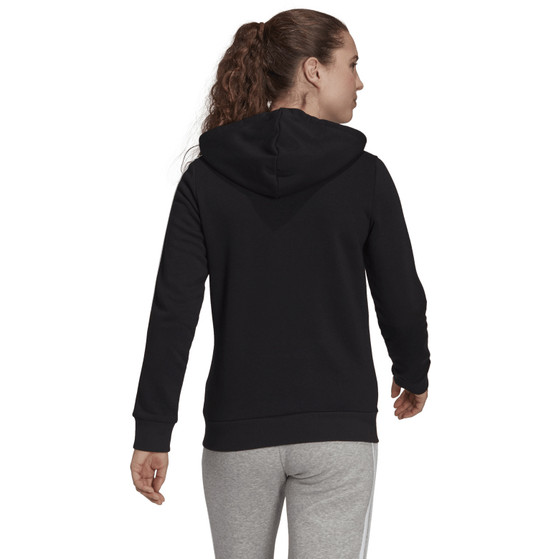 adidas 3 Stripes Fleece Full Zip Hoodie
