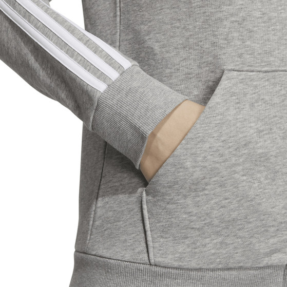 adidas 3 Stripes Fleece Full Zip Hoody