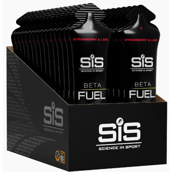 SIS Beta Fuel Aardbei & Limoen Gel 60ml 30x