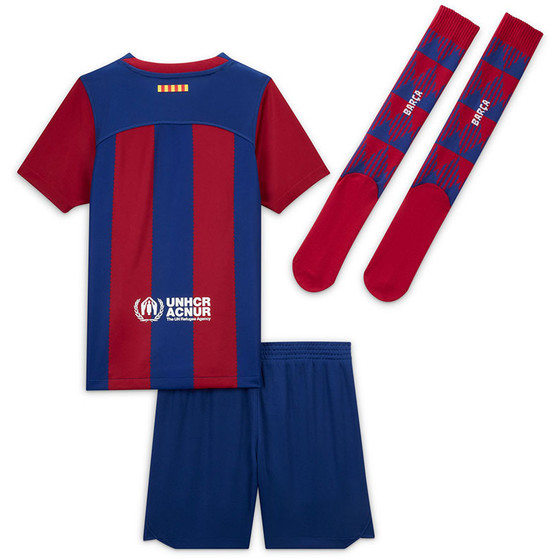 Nike FC Barcelona Thuis Tenue Little Kids