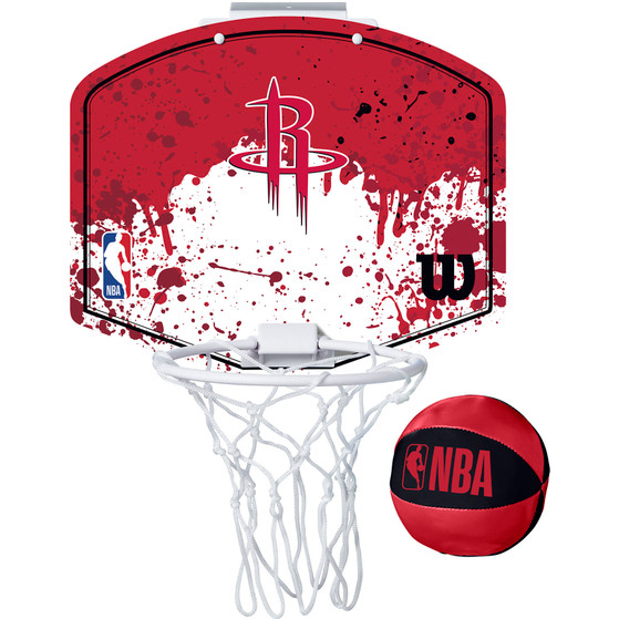 Wilson NBA Team Mini Hoop Houston Rockets