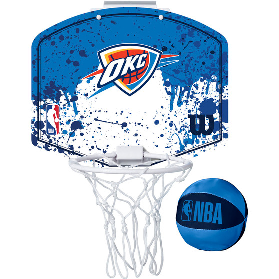 Wilson NBA Team Mini Hoop Thunder