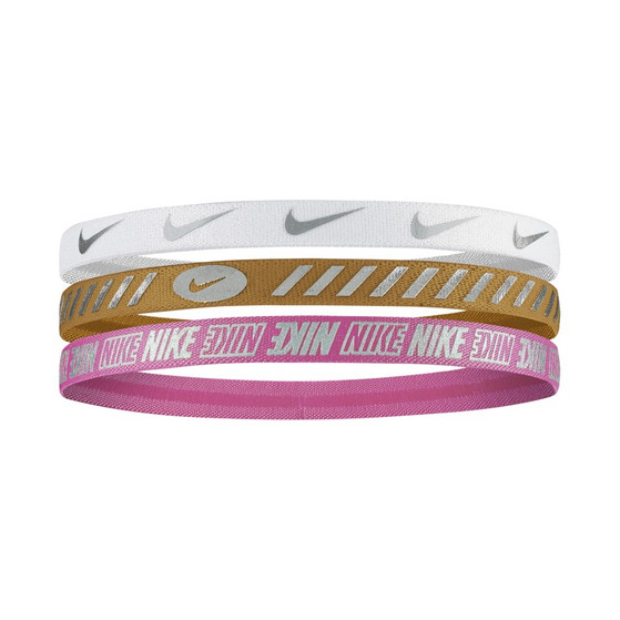 Nike Metallic 3.0 Headband 3-Pack