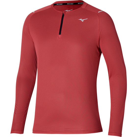 Mizuno Dryaeroflow Long-Sleeve Half-Zip Herren