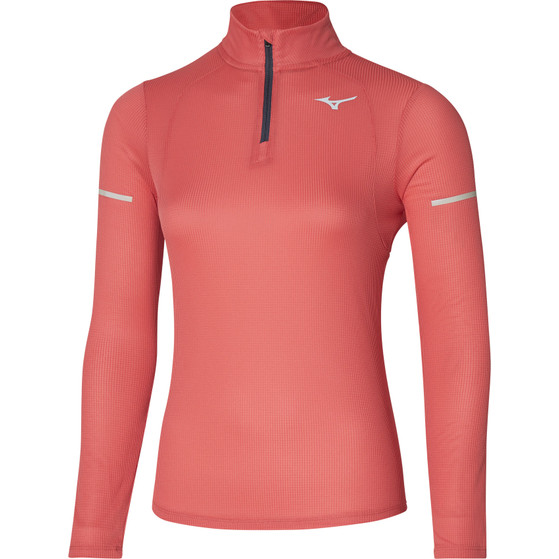 Mizuno Dryaeroflow Long-Sleeve Half-Zip Damen
