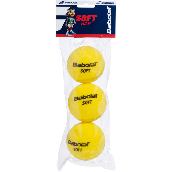 Babolat Stage 3 Rood Soft Foam 3-Pack