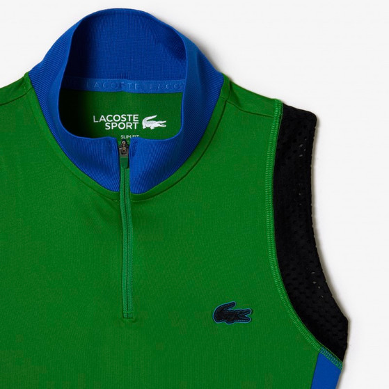 Lacoste Tennis Ribbed Polo Tank