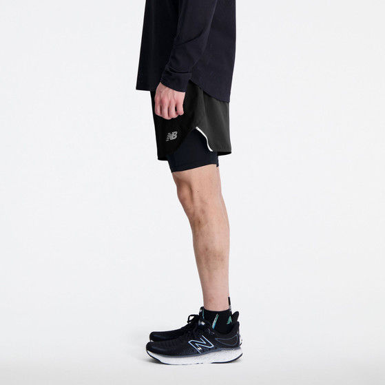 New Balance Q Speed 6'' 2in1 Short Herren