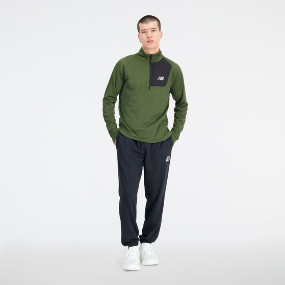 New Balance Heat Grid Half-Zip Longsleeve Heren