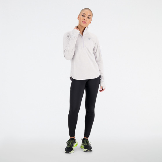 New Balance Heat Grid Half-Zip Longsleeve Damen