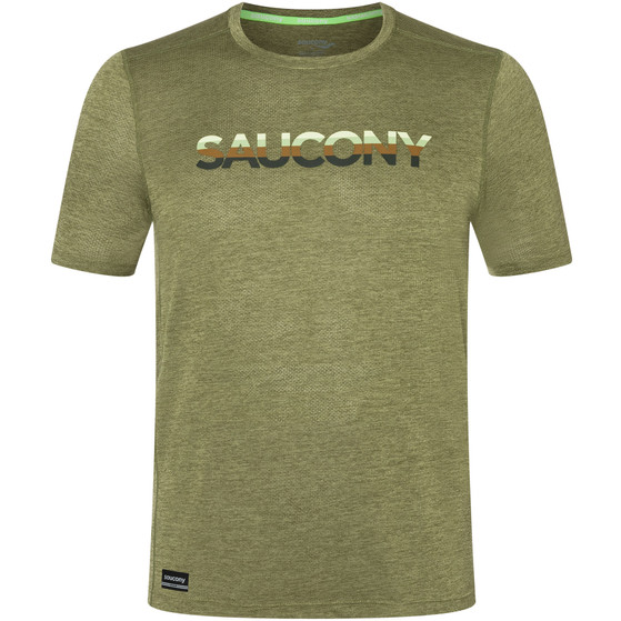 Saucony Stopwatch T-shirt Herren