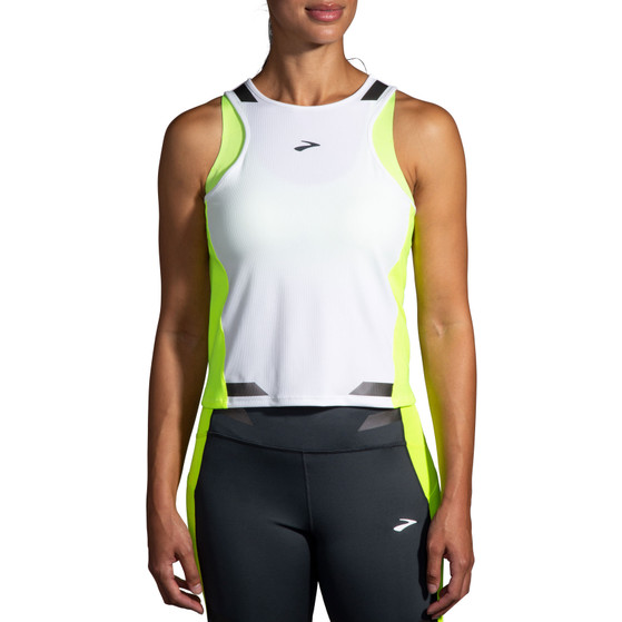 Brooks Run Visible Back-to-Front Tank Dames