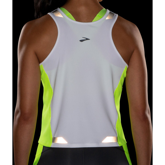 Brooks Run Visible Back-to-Front Tank Dames
