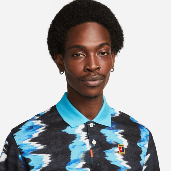 The Nike Heritage Printed Slim Fit Polo/Piké