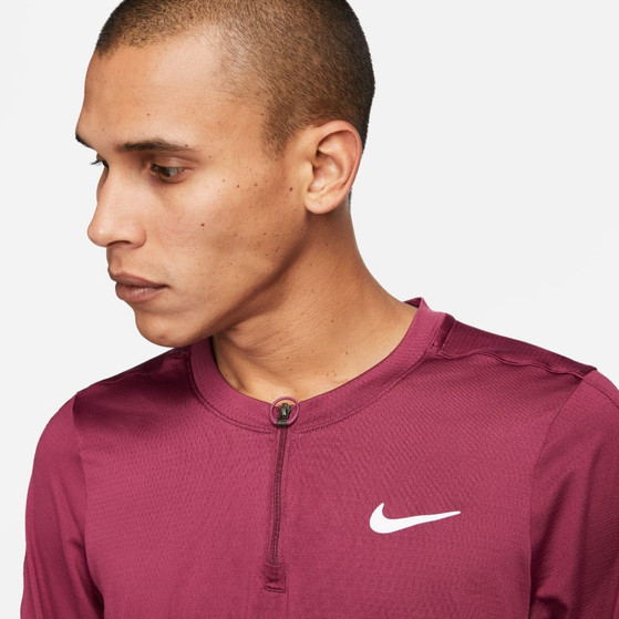 Nike Court Advantage Half Zip Tee