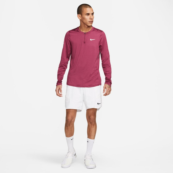 Nike Court Advantage Half Zip Tee