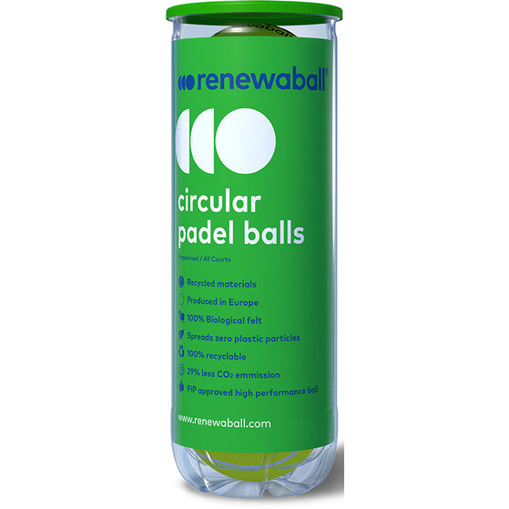 Renewaball Padel 24x3 pieces.