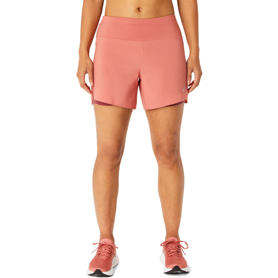 ASICS Road 2in1  5'' Short Damen