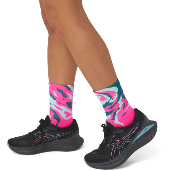 ASICS Color Camo Run Crew Sokken