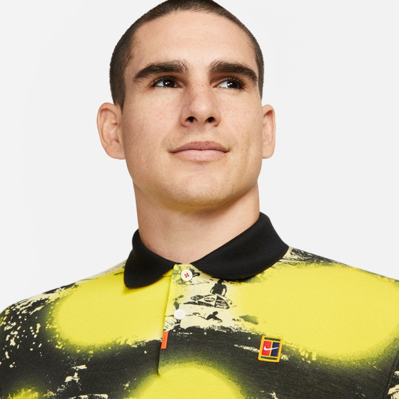 The Nike Heritage Slim Fit Printed Polo